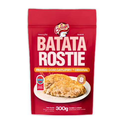 BATATA FRANGO COM CATUPIRY